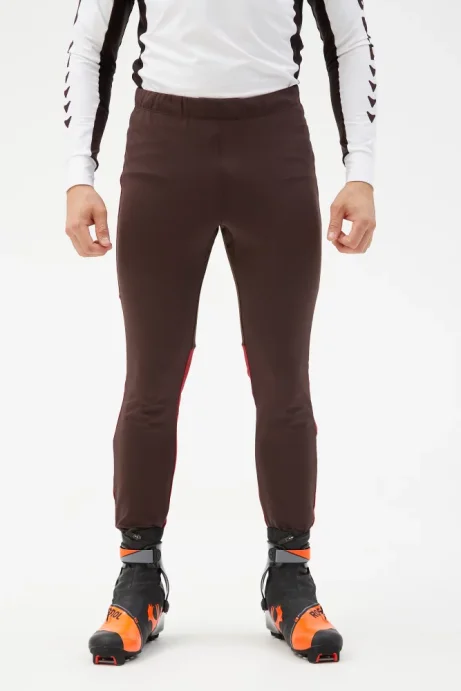 Костюм разминочный Bivium &quot;СноуРан&quot; муж. бордовый_кофейный