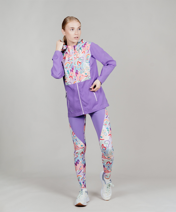 Ветровка Nordski Run Marathon Purple W NSW950733