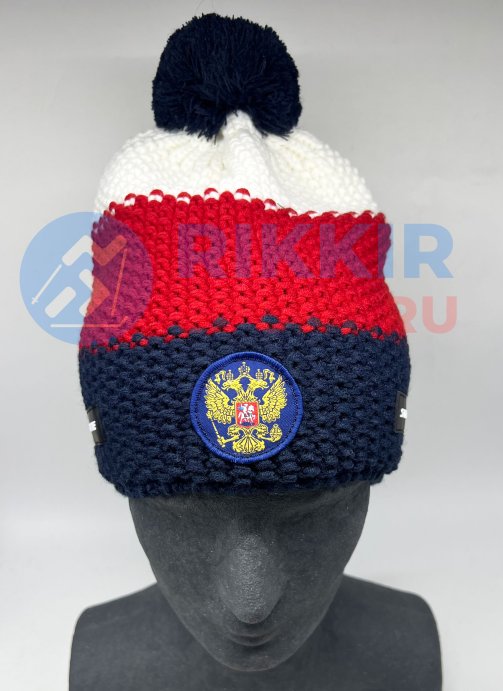 Шапка SKI TIME WARM RUS &quot;Триколор&quot;