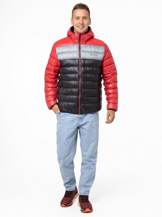 Куртка MOAX пуховая Igora light муж. MX2341/99990 красный в Санкт-Петербурге
