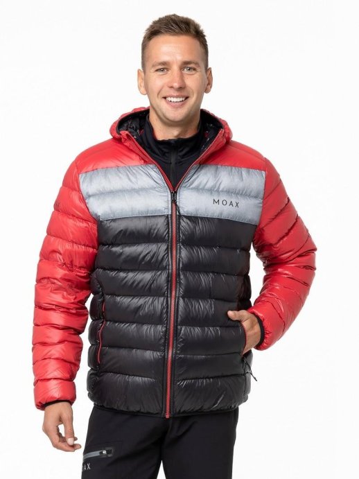 Куртка MOAX пуховая Igora light муж. MX2341/99990 красный в Санкт-Петербурге