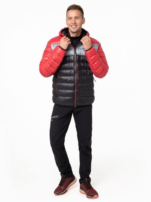 Куртка MOAX пуховая Igora light муж. MX2341/99990 красный в Санкт-Петербурге