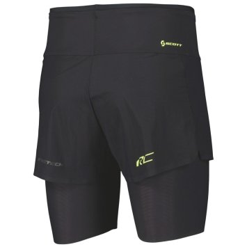 Шорты SCOTT гибридные RC Run Kinetech black/yellow ES280246-1040
