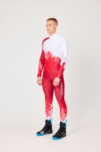 Гоночный костюм Nordski Race Red NSV690900