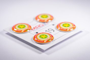 Магнитные держатели для номера "Вьетнамская звездочка"