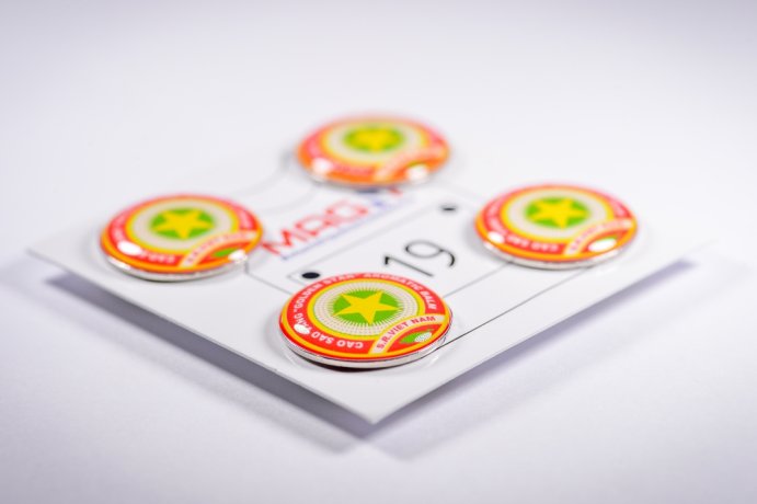 Магнитные держатели для номера &quot;Вьетнамская звездочка&quot;