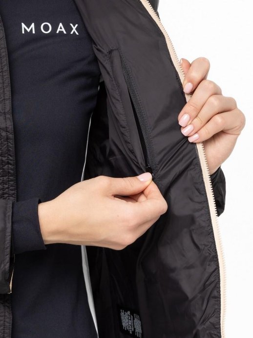 Куртка пуховая MOAX Dachstein жен. MX2306/10000 чёрный