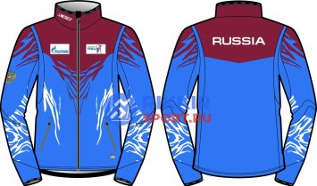 Куртка KV+ EXCLUSIVE jacket man RBU bordeaux\blue  8V104.8.RUS