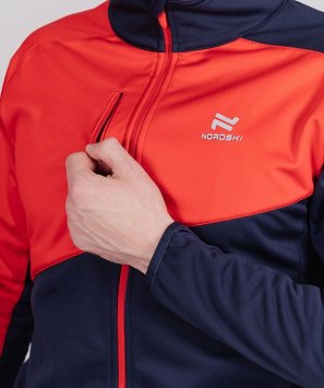Куртка Nordski Premium Blueberry/Red NSM800021