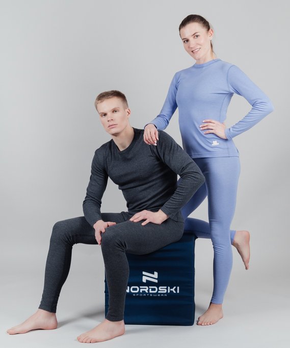 Комплект термобелья Nordski Soft Grey NSM378201