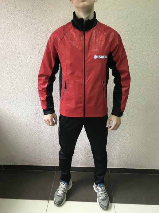 Костюм разминочный SNOW бордовый