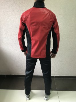Костюм разминочный SNOW бордовый