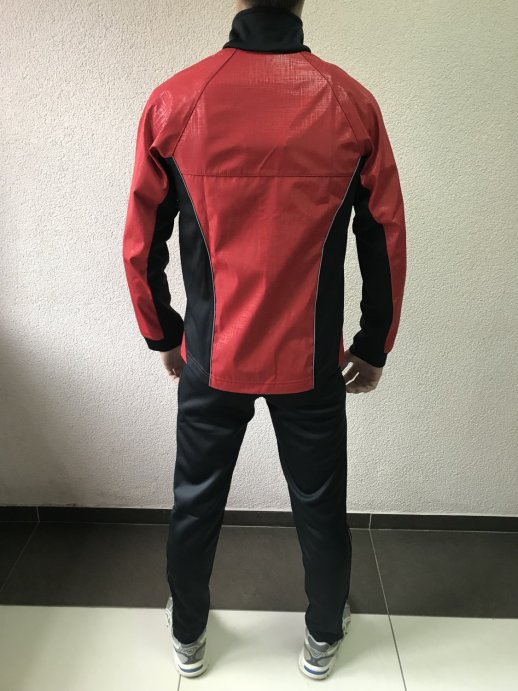 Костюм разминочный SNOW бордовый