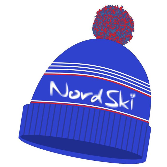 Шапка Nordski Stripe Blue NSV470700