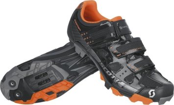 Велотуфли Scott MTB COMP Shoe black gloss/orange