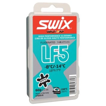 ПАРАФИН  SWIX LF5X Turquoise -8C/-14C 60 гр