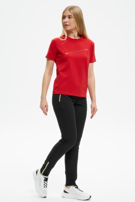 Футболка Bivium жен. красн.