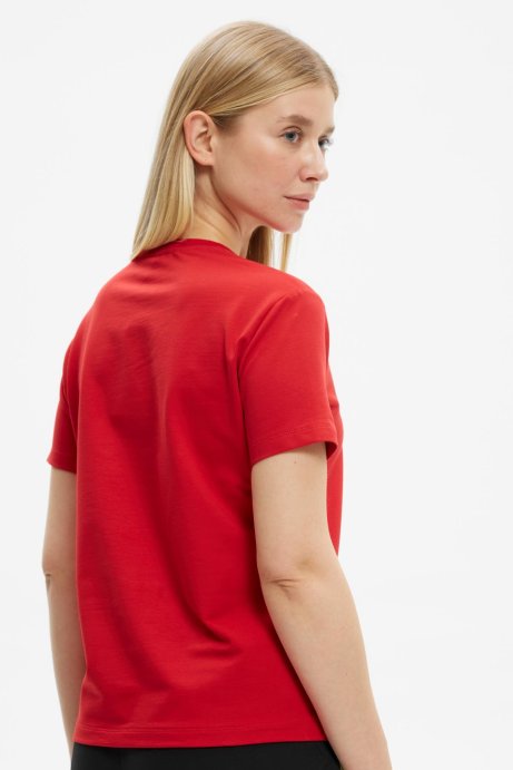 Футболка Bivium жен. красн.