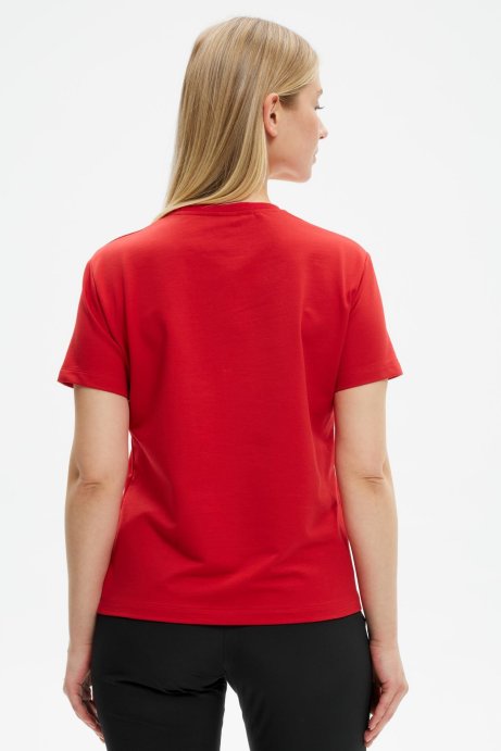 Футболка Bivium жен. красн.