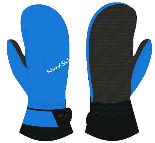 Варежки Nordski Jr.Arctic Blue Membrane NSJ233700 в Твери