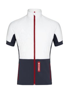 Жилет утепленный Bivium Рэйс муж. белый_графитовый