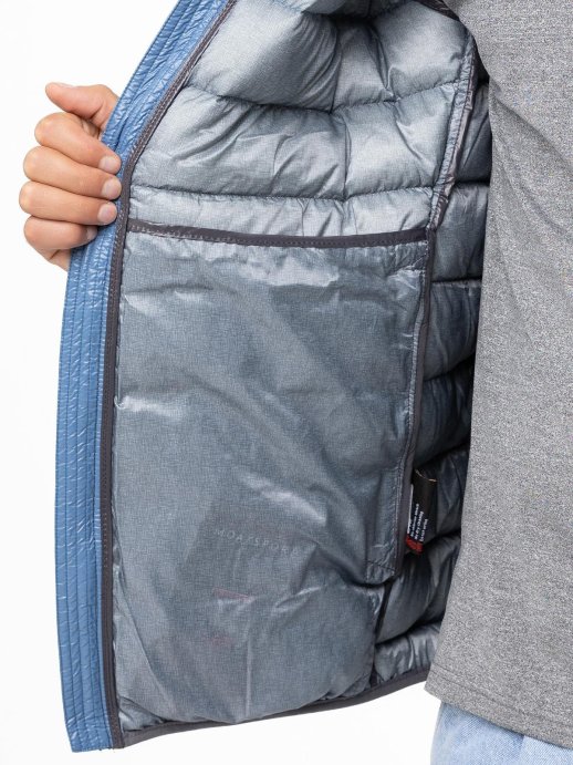 Куртка MOAX пуховая Igora light муж. MX2341/80020 серо-синий в Твери