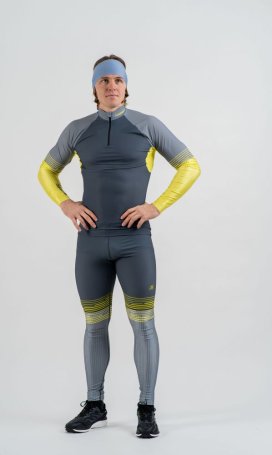 Гоночный костюм NONAME UNSTOPPABLE RACING SUIT 24 UX GREY/LIME