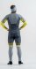 Гоночный костюм NONAME UNSTOPPABLE RACING SUIT 24 UX GREY/LIME