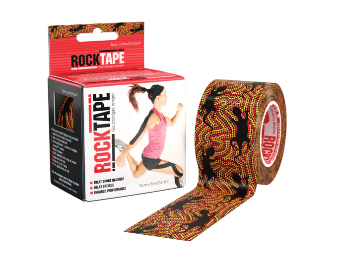 тейп-лента RockTape Design, 5см х 5м, Ящерица (GOANNA) RCT100-GOA-OS в Твери