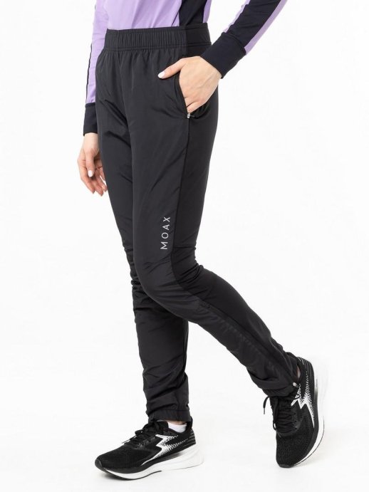 Брюки MOAX Vista zip жен. MX2332/10000 чёрный