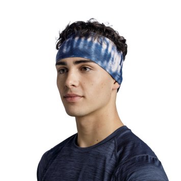 Повязка Buff Coolnet UV+ Wide Headband Deri Blue 131419.707.10.00