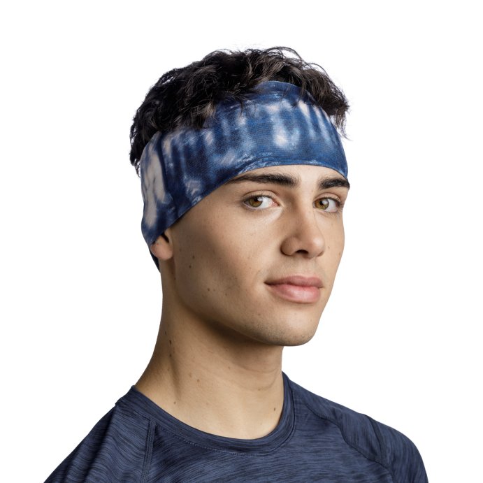 Повязка Buff Coolnet UV+ Wide Headband Deri Blue 131419.707.10.00 в Твери