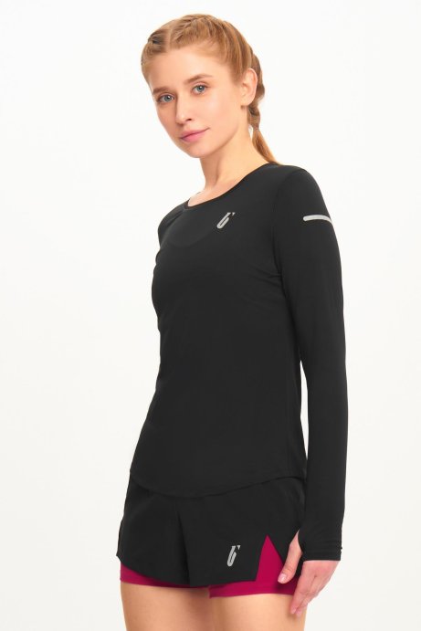 Лонгслив Bivium "Стандарт" жен. черн. в Новосибирске