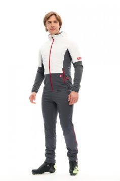 Куртка Bivium Комфорт 3.0 муж. белый_графитовый