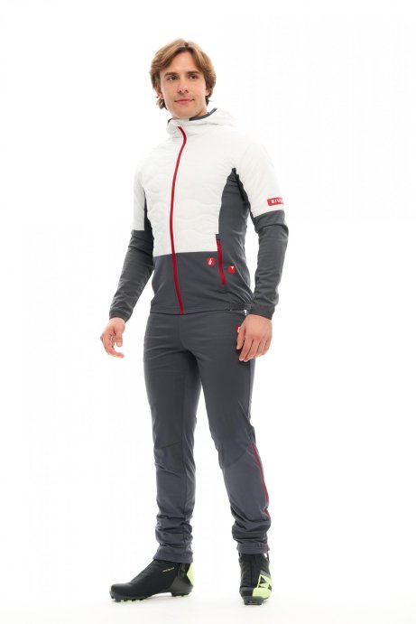 Куртка Bivium Комфорт 3.0 муж. белый_графитовый