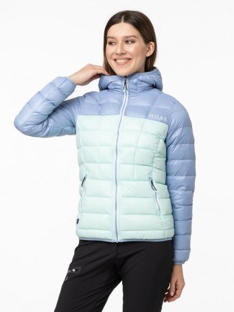 Куртка MOAX пуховая Igora light жен. MX2342/70590 голубой