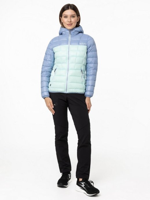Куртка MOAX пуховая Igora light жен. MX2342/70590 голубой