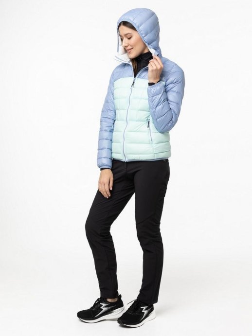 Куртка MOAX пуховая Igora light жен. MX2342/70590 голубой