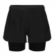 Шорты NORTHUG LARVIK 2 in 1 shorts Wmn BLACK