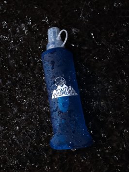 Мягкая фляга Wonder Trail синяя 250мл