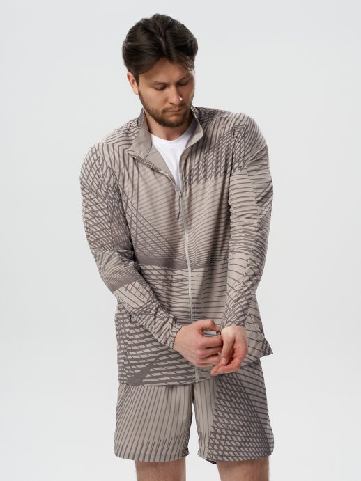 Ветровка беговая Nordski Light Cross Granite Pattern NSM349421 в Пензе