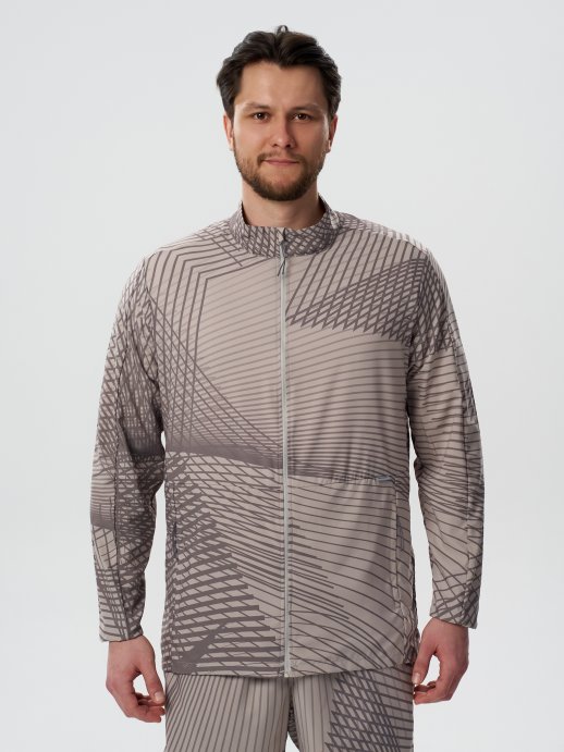 Ветровка беговая Nordski Light Cross Granite Pattern NSM349421 в Пензе