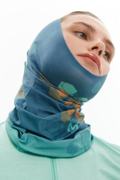 Бафф Bivium сине-зеленый_оранжевый