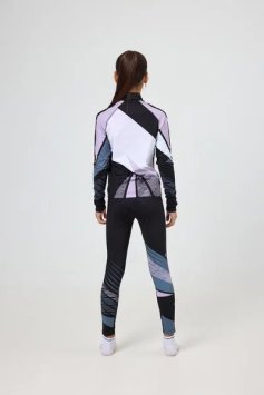 Гоночный костюм Nordski Jr. Heat Black/Lavender NSJ678106