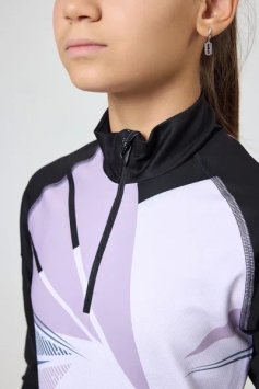 Гоночный костюм Nordski Jr. Heat Black/Lavender NSJ678106