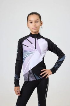 Гоночный костюм Nordski Jr. Heat Black/Lavender NSJ678106