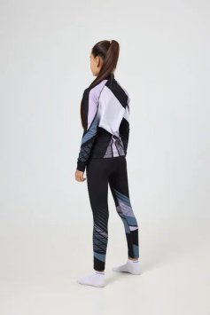 Гоночный костюм Nordski Jr. Heat Black/Lavender NSJ678106