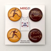 Магнитные держатели для номера "True Runner"