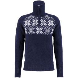 Свитер ULVANG Rav Kiby муж. 77311/75016 синий/сер.меланж