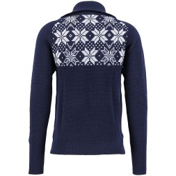 Свитер ULVANG Rav Kiby муж. 77311/75016 синий/сер.меланж